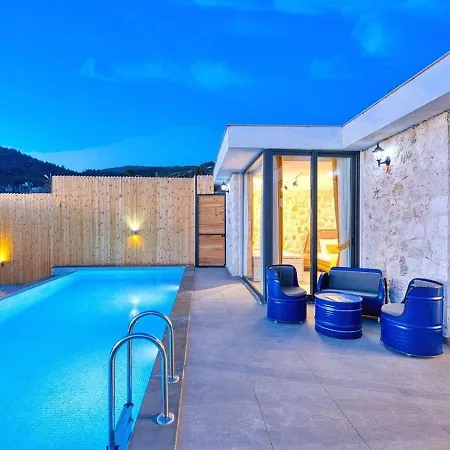 İslamlar 1 Bedroom Secluded With Private Pool Hot Tub Kalkan