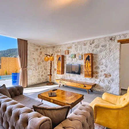 İslamlar 1 Bedroom Secluded With Private Pool Hot Tub Kalkan