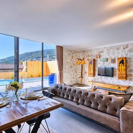 İslamlar 1 Bedroom Secluded With Private Pool Hot Tub Villa