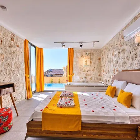 Villa İslamlar 1 Bedroom Secluded With Private Pool Hot Tub *