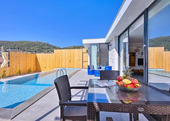 Villa İslamlar 1 Bedroom Secluded With Private Pool Hot Tub