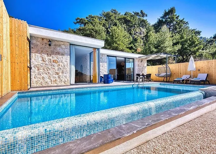 İslamlar 1 Bedroom Secluded With Private Pool Hot Tub Villa