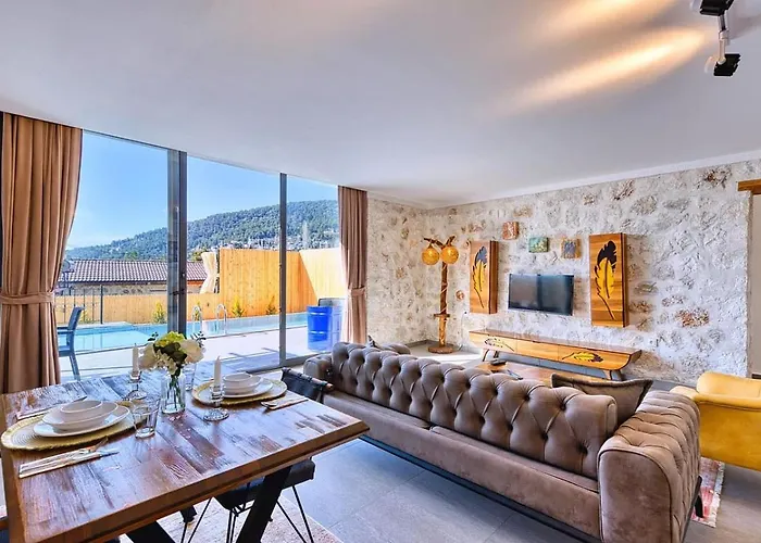 İslamlar 1 Bedroom Secluded With Private Pool Hot Tub Villa